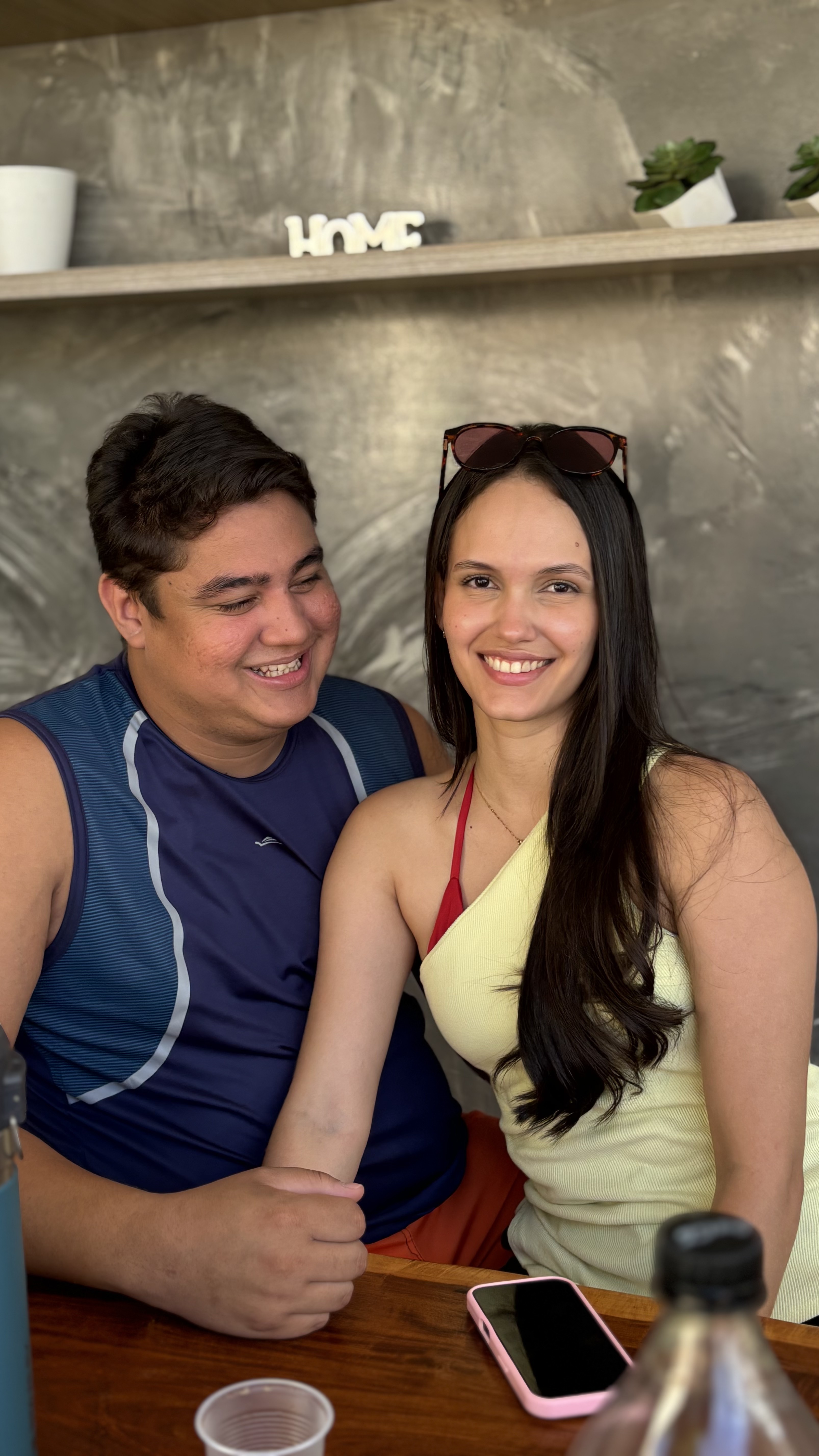 Foto do casal - Momentos Julho