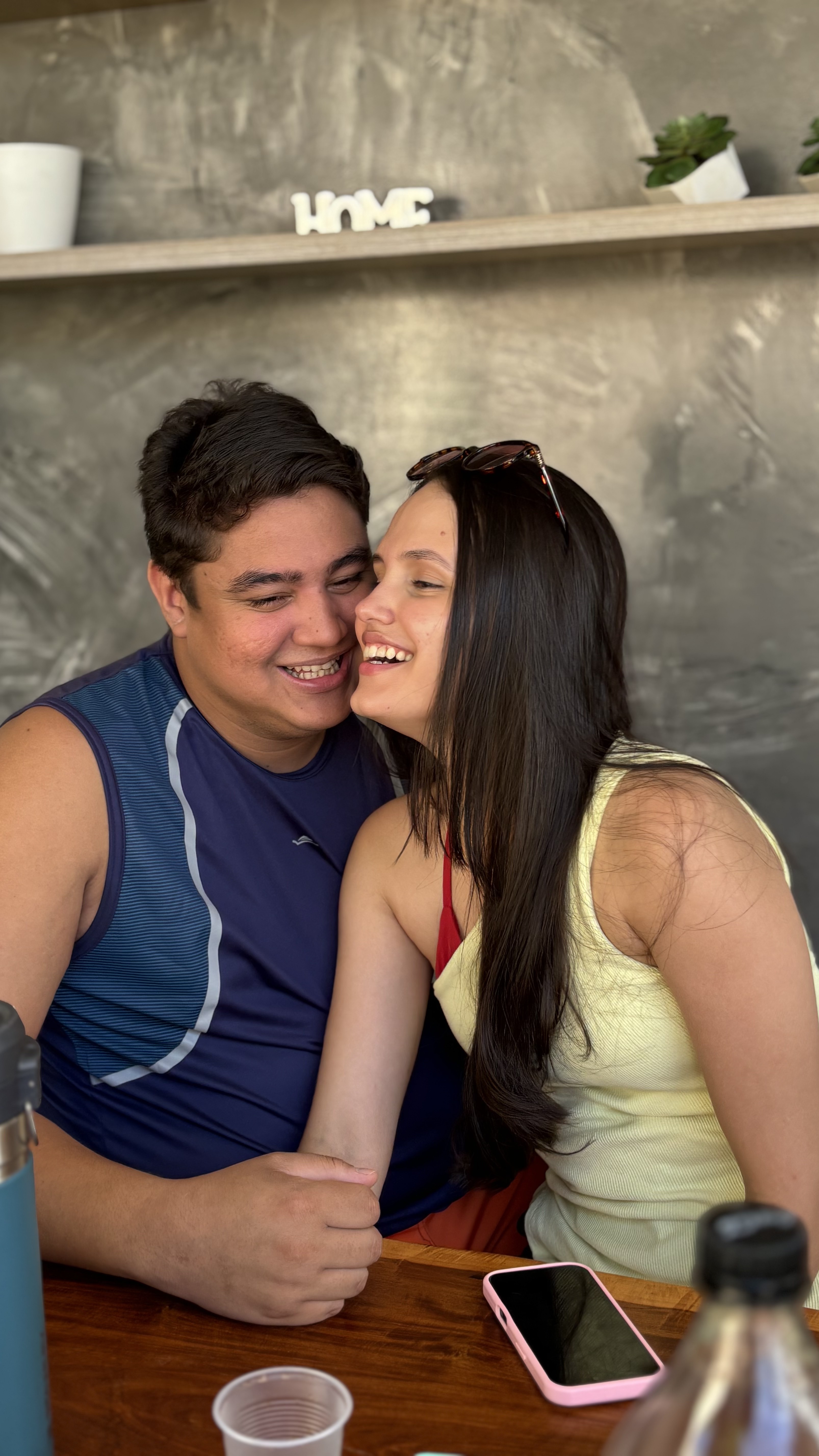 Foto do casal - Momentos Julho