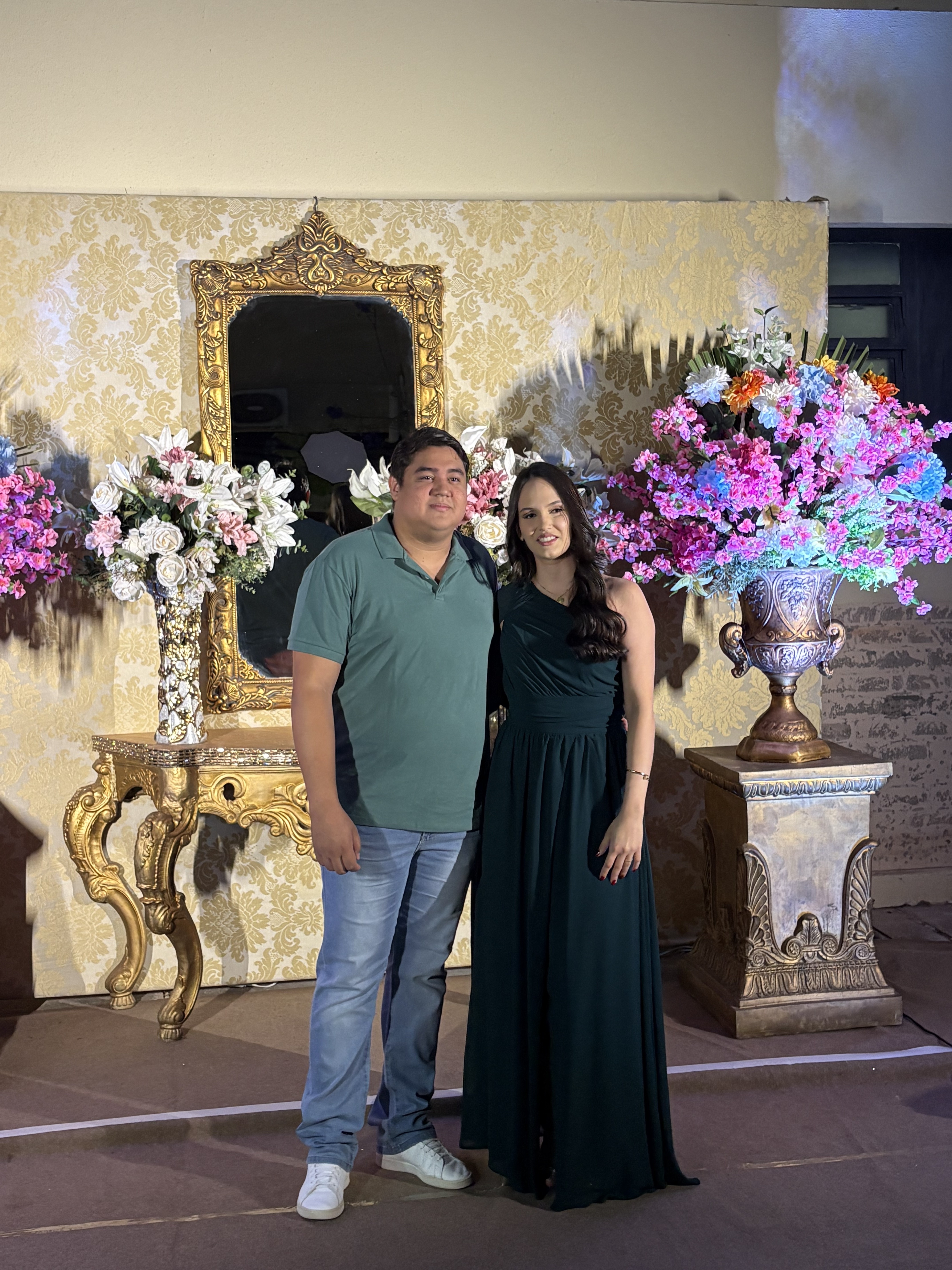 Foto do casal - Formatura Érika Enfermagem UFPI