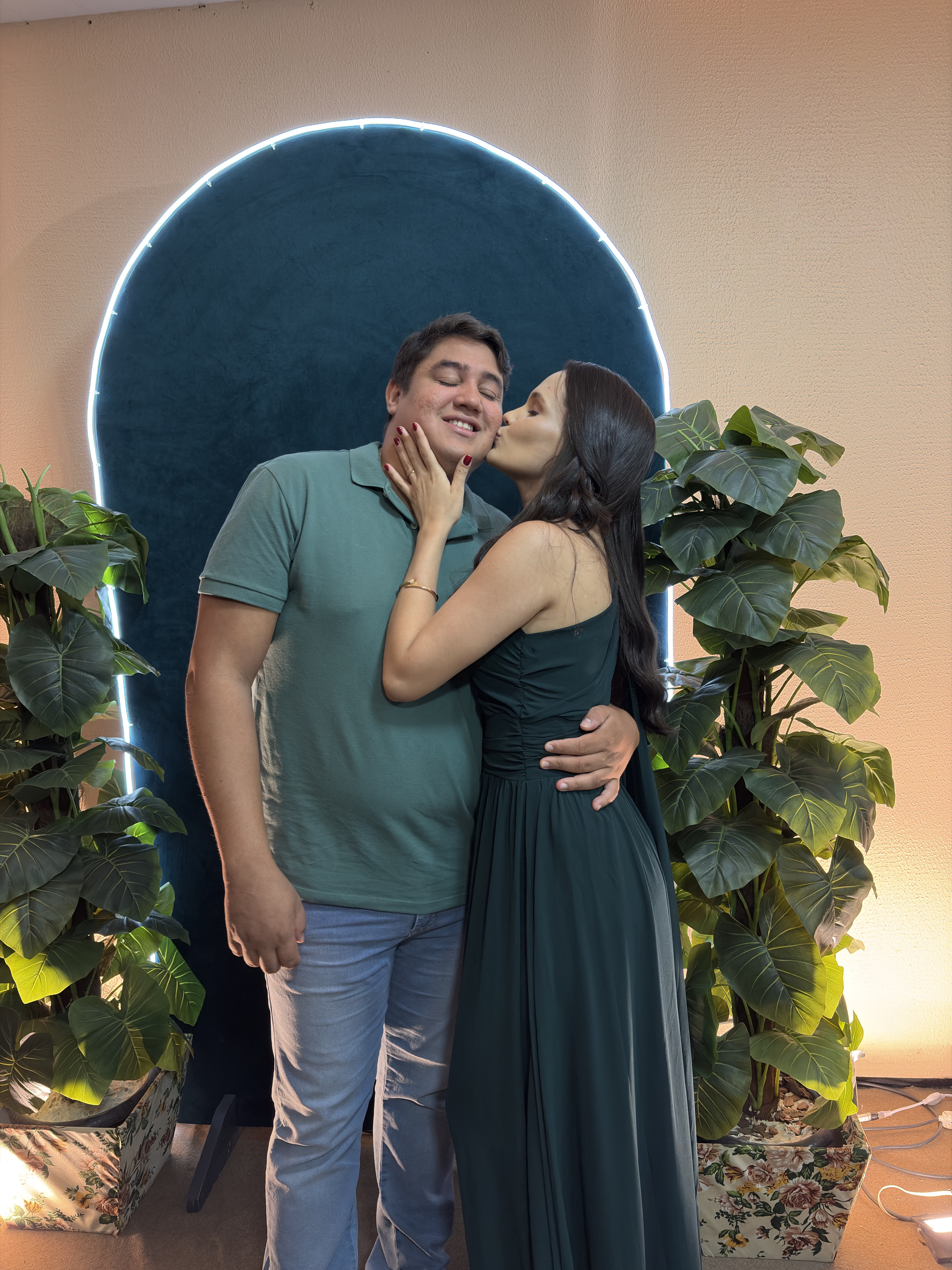 Foto do casal - Formatura Érika Enfermagem UFPI