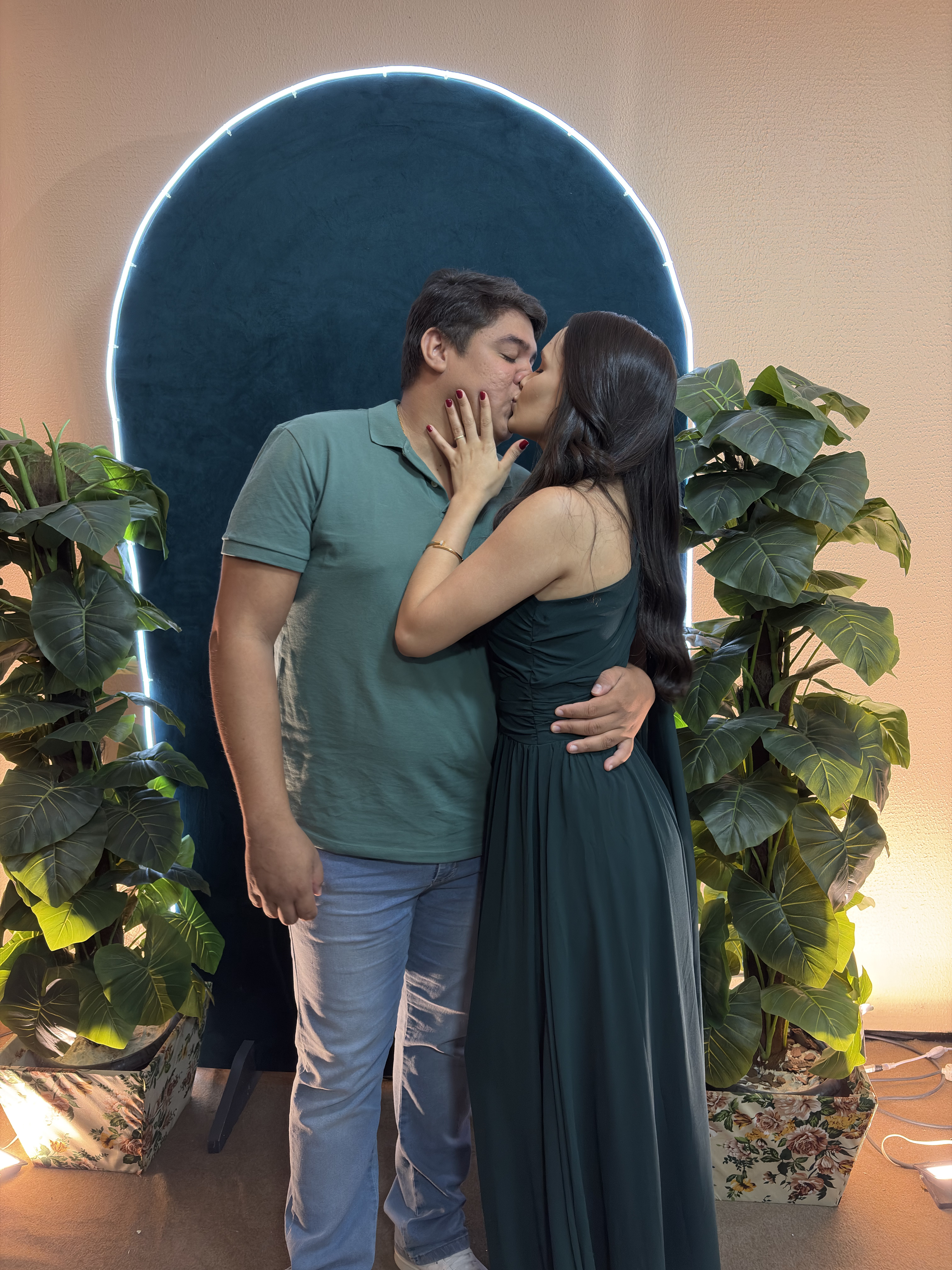 Foto do casal - Formatura Érika Enfermagem UFPI
