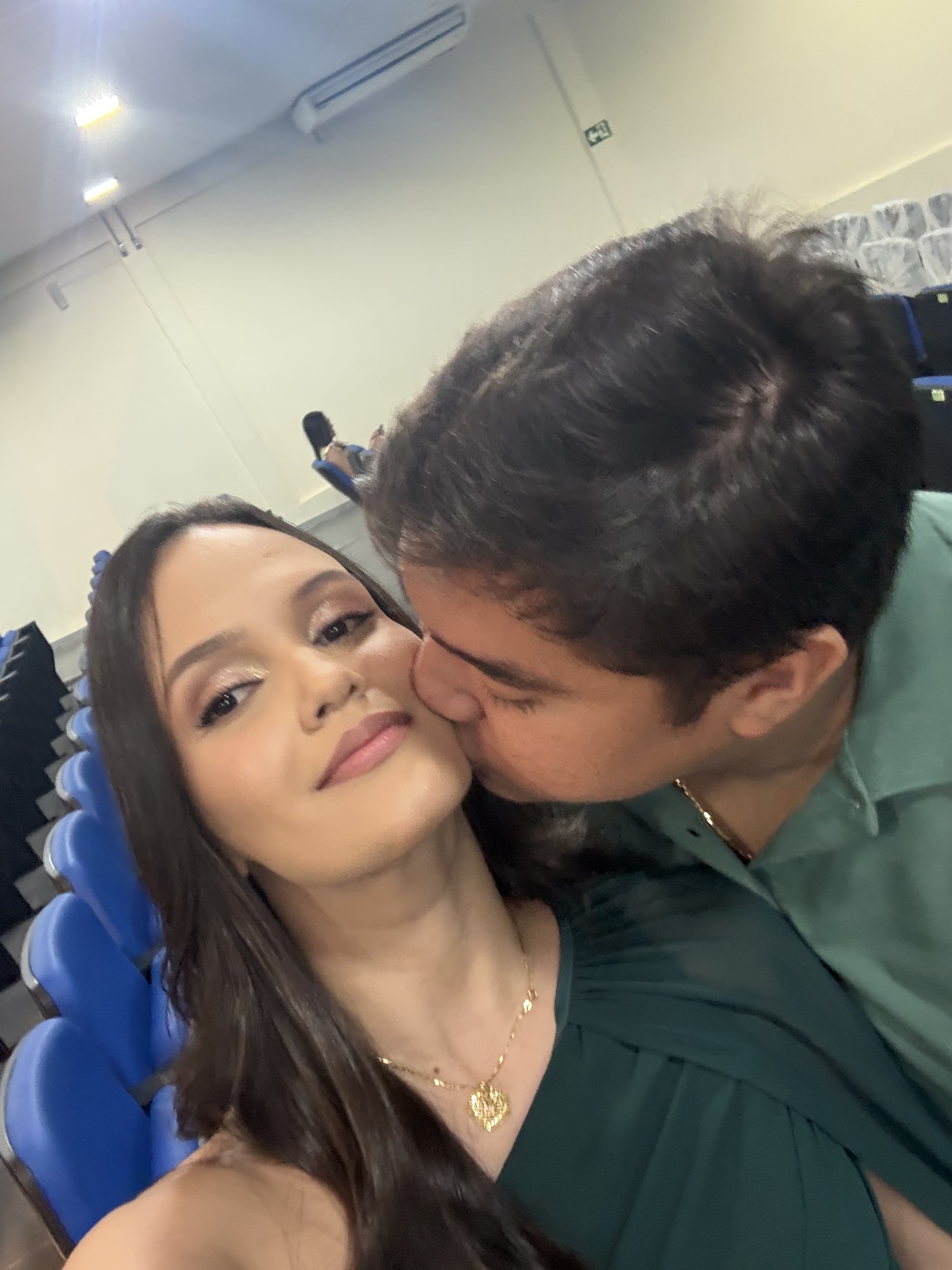 Foto do casal - Formatura Érika Enfermagem UFPI